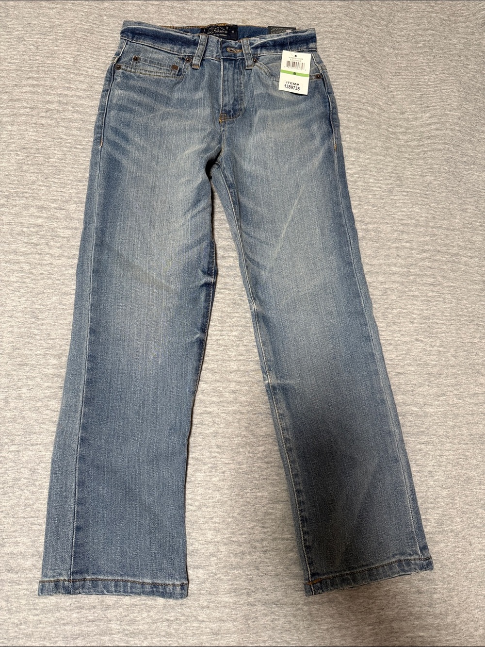 Lucky Brand NWT Eastvale Medium Wash Jeans Boys 8